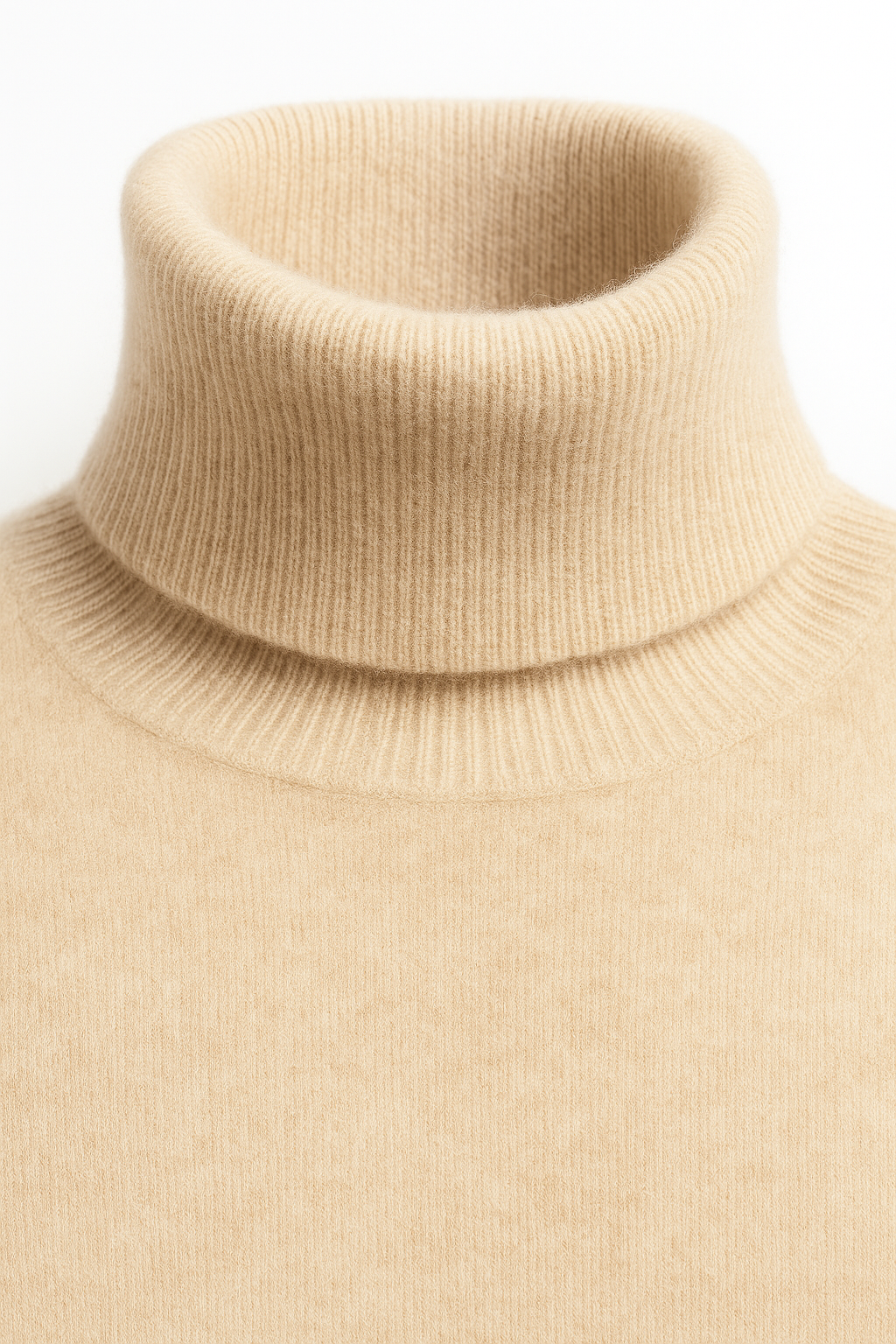 Sovereign Turtleneck Knit Beige
