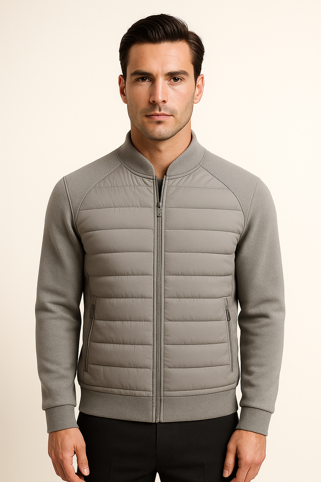 Contour Padded Jacket Grey