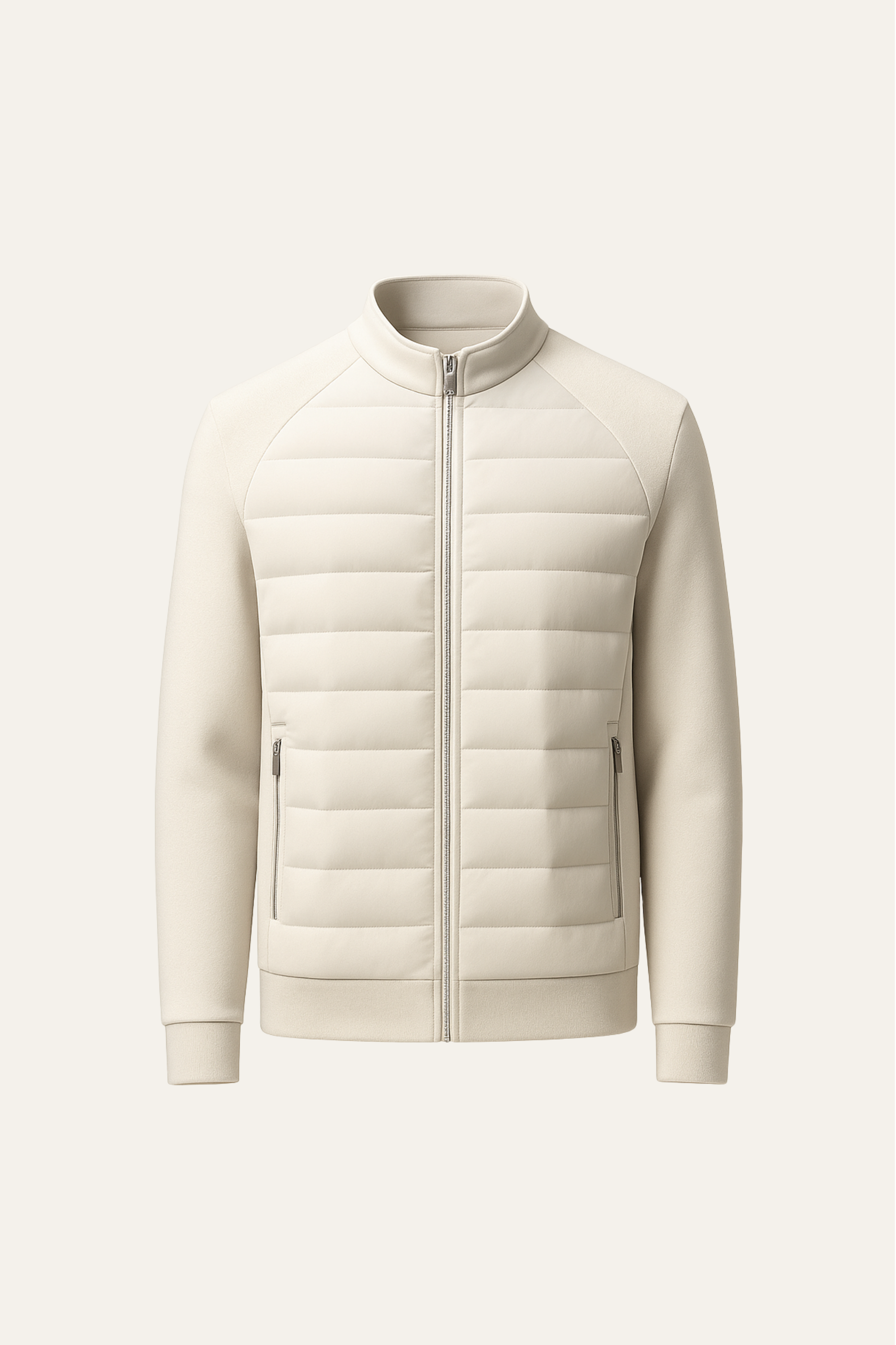 Contour Padded Jacket Ivory