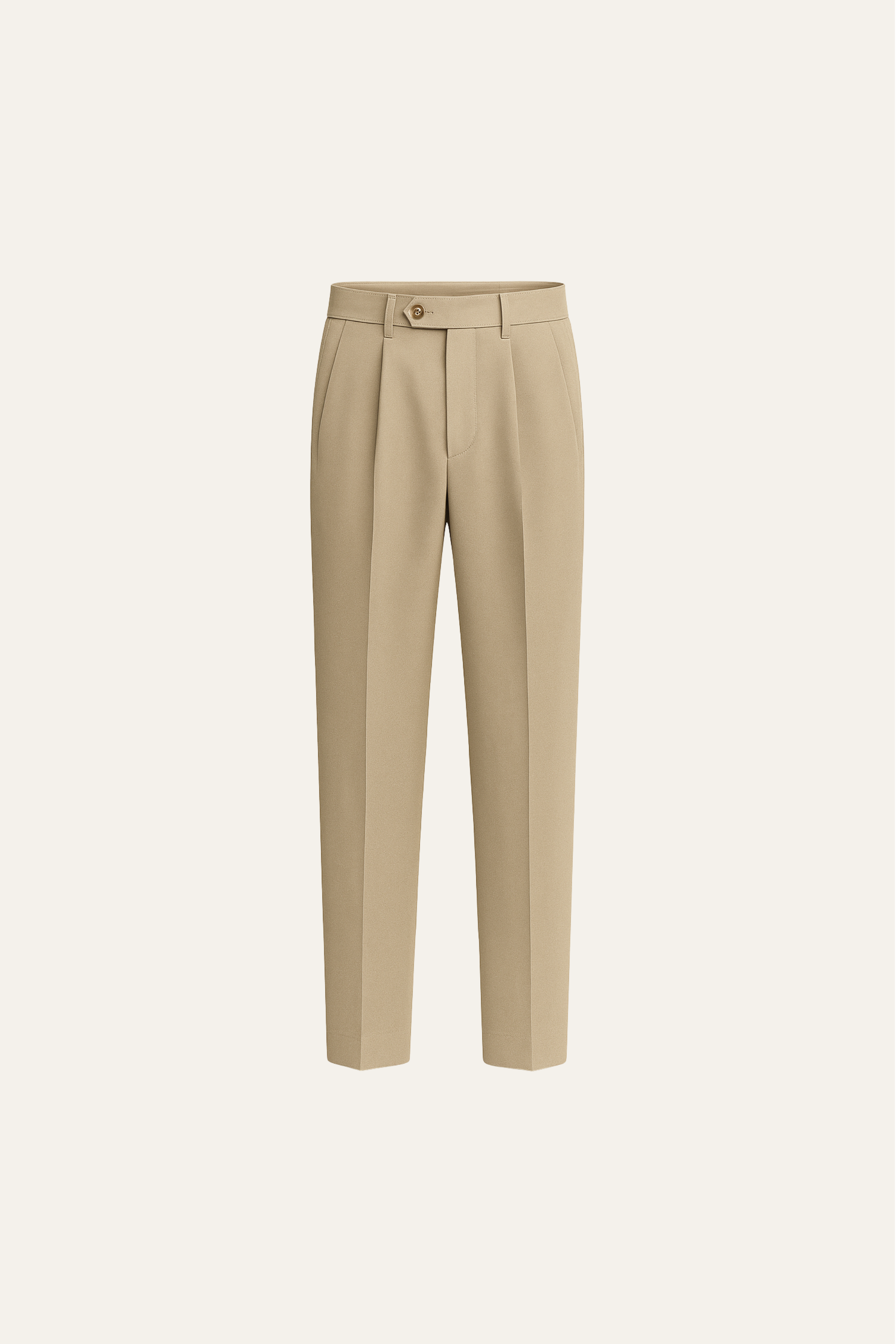 Apex Pleated Trousers Sand