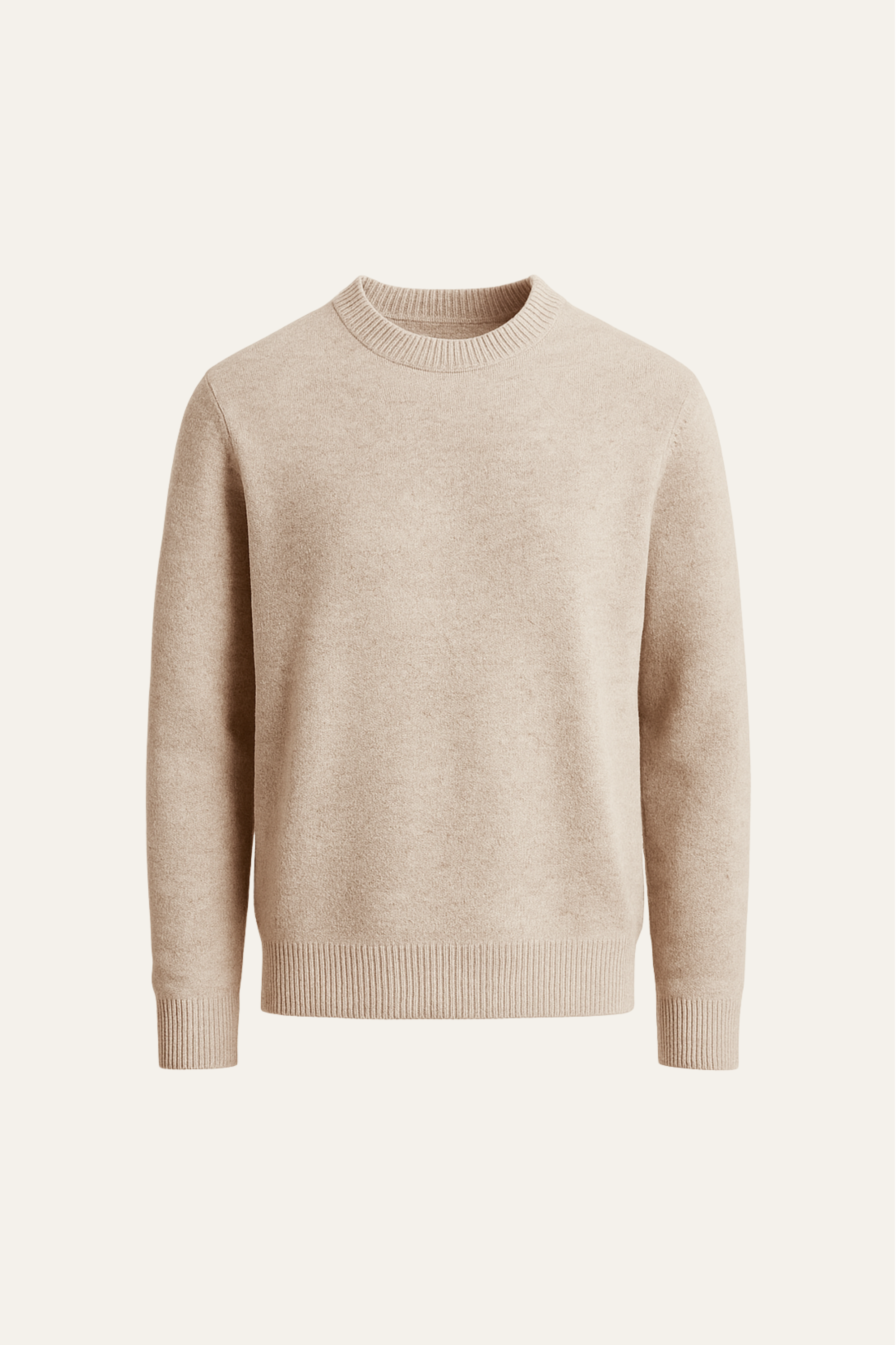 Imperial Crewneck Knit Beige